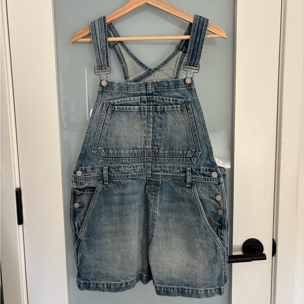 Boyish Denim Overalls (Blue)